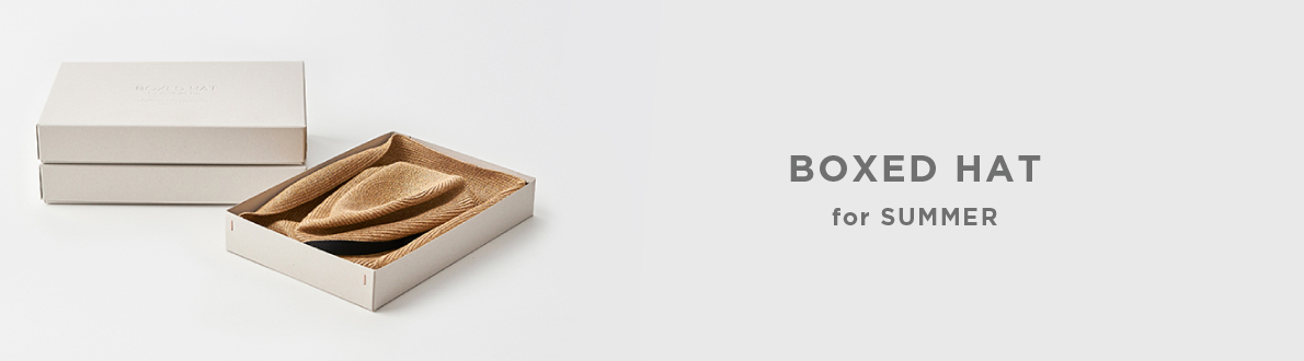 BOXED HAT FOR SUMMER
