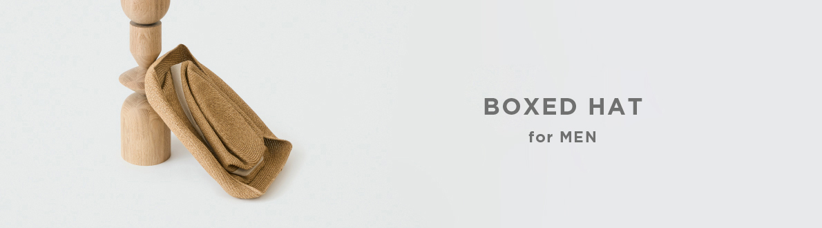 BOXED HAT - for MEN -
